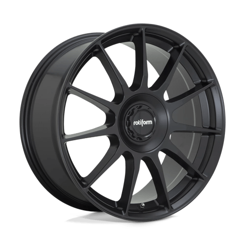 Rotiform R168 DTM Alloy Wheel 18x8.5 ET45 5x108/5x112 Satin Black 72.56mm CB