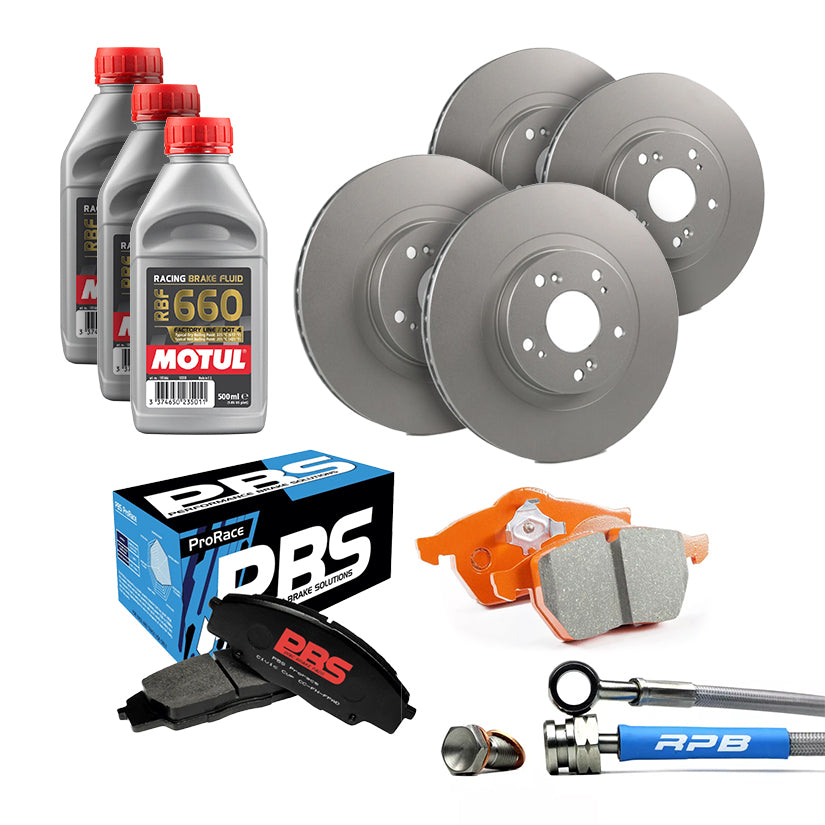 Type R Trophy Track Day Brake Upgrade Bundle Honda Civic Type R EP3 01-05