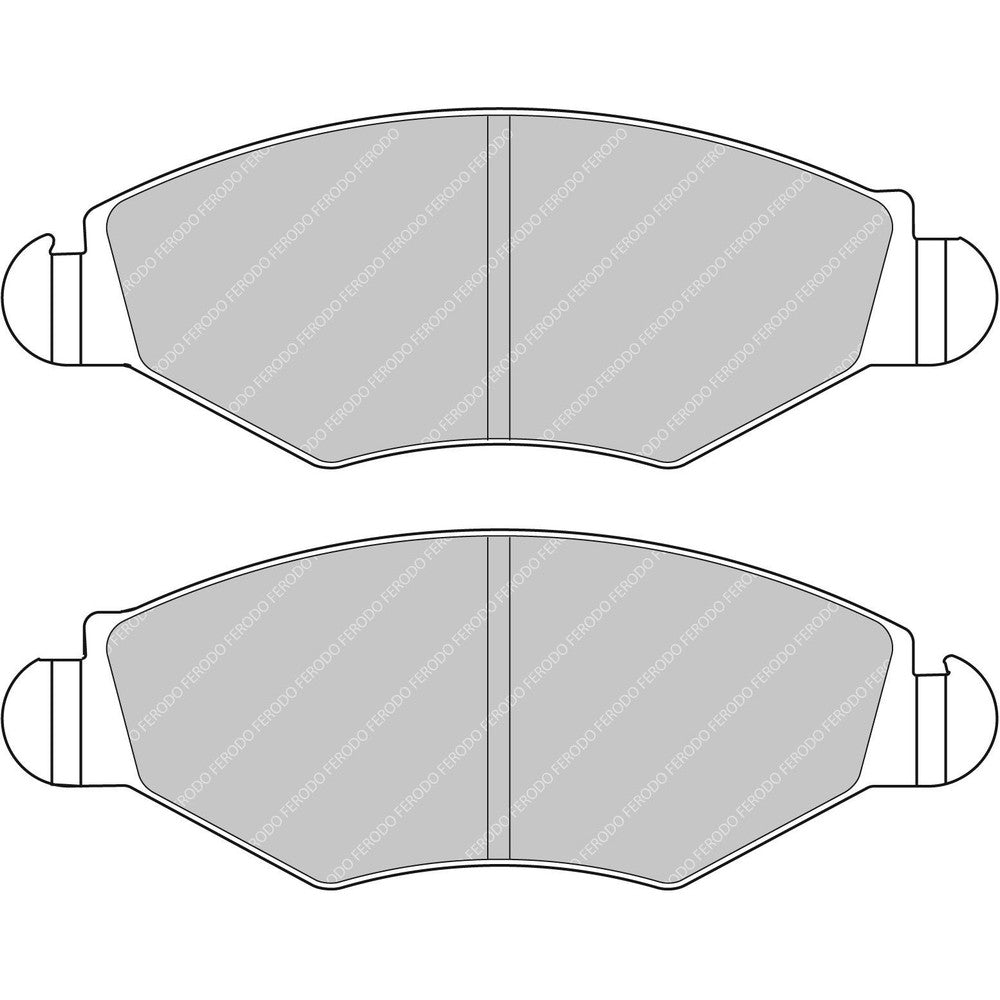 Ferodo DS2500 Brake Pads 131mm x 47.5mm FCP1378H