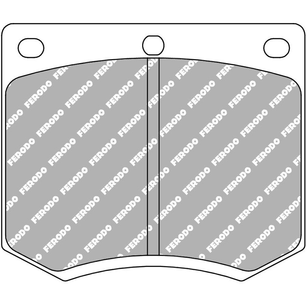 Ferodo DS UNO Brake Pads 78.1mm x 67mm FCP167Z - Front