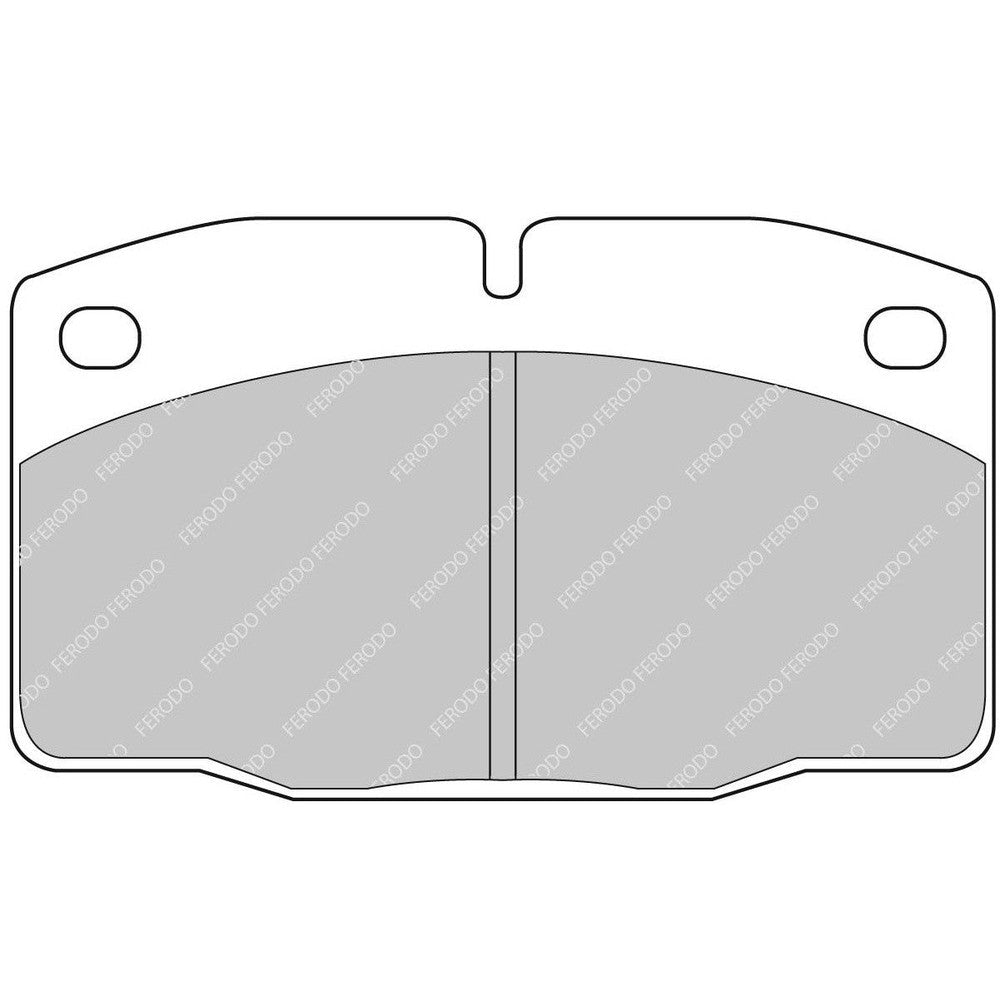 Ferodo DS2500 Brake Pads 100mm x 59mm FCP173H - Front