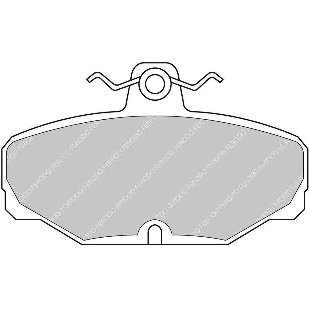 Ferodo DS2500 Brake Pads 89.9mm x 54mm FCP408H