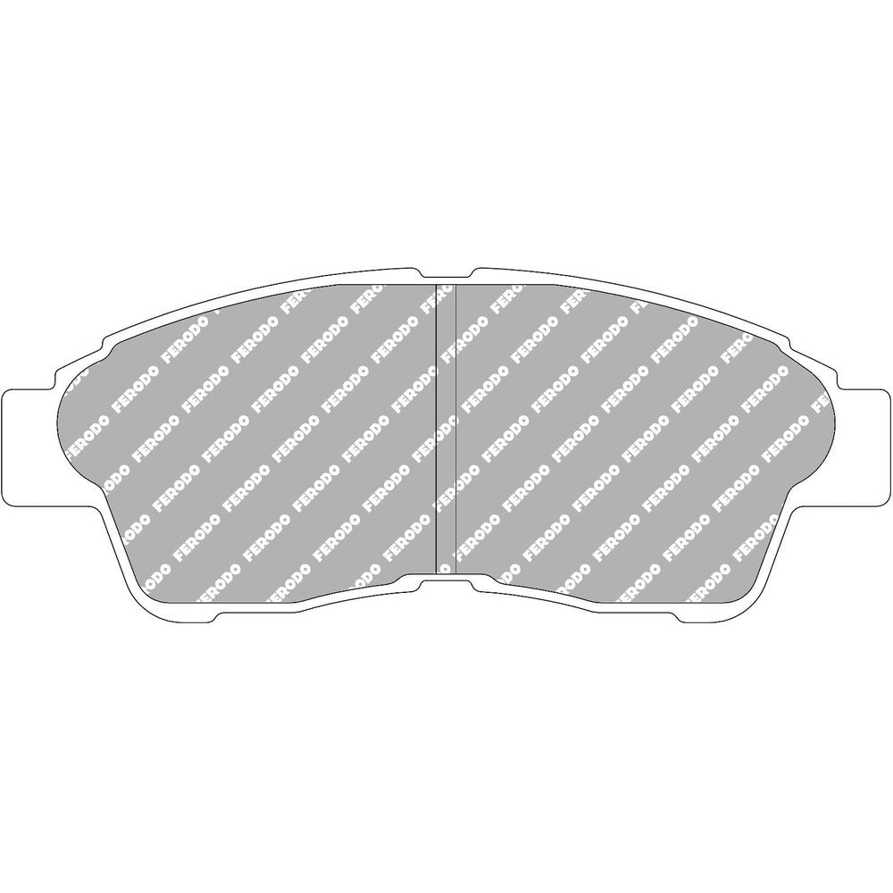 Ferodo DS2500 Brake Pads 133mm x 53mm FCP867H - Front