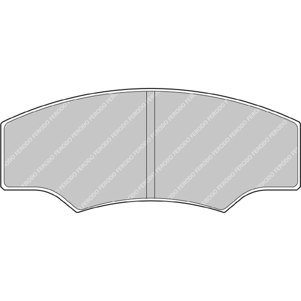 Ferodo DS3000 Brake Pads 113.6mm x 47mm FRP218R - Front
