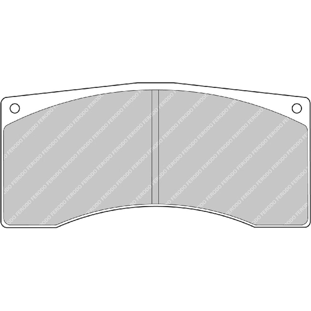 Ferodo DS1.08 Brake Pads  131.8mm x 62.2mm FRP302DB