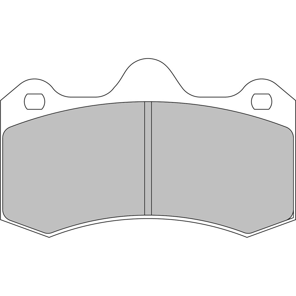 Ferodo DS3000 Brake Pads 130.3mm x 78mm FRP3107R - Front