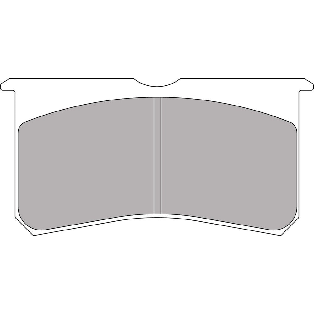 Ferodo DS1.11 Brake Pads 133.2mm x 66mm FRP3116W - Front