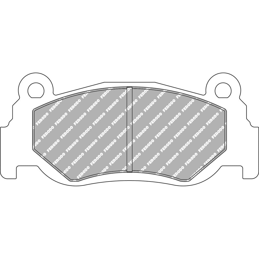 Ferodo DS2500 Brake Pads 143.6mm x 63mm FRP3122H