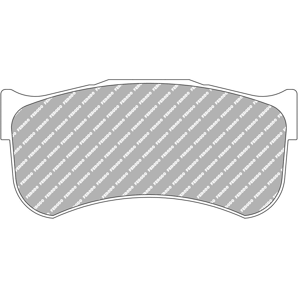 Ferodo DS3.12 Brake Pads  163.8mm x 76.9mm FRP3153GB - Front