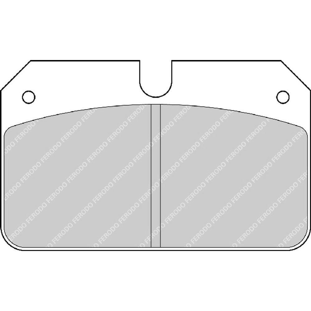 Ferodo DS3000 Brake Pads 100.8mm x 62mm FRP504R