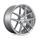 Rotiform R133 FLG Alloy Wheel 18x8.5 ET45 5x112 Gloss Silver 66.56mm CB