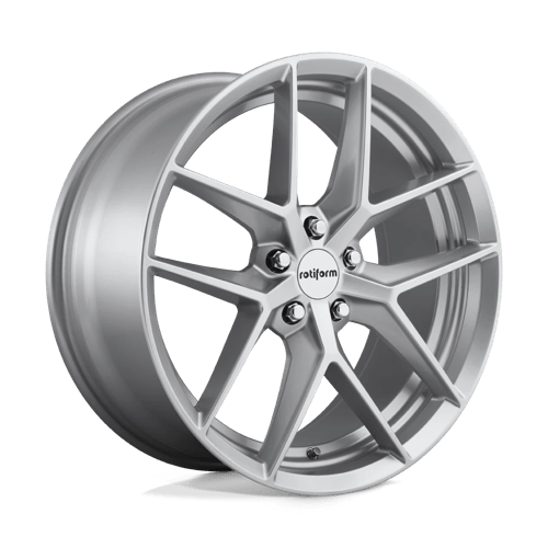 Rotiform R133 FLG Alloy Wheel 19x8.5 ET45 5x112 Gloss Silver 66.56mm CB