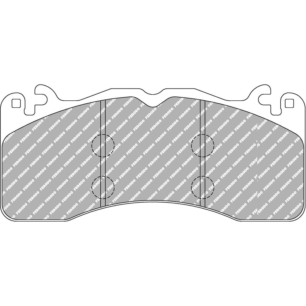 Ferodo DS1.11 Brake Pads 189.8mm x 85mm FCP4711W - Front
