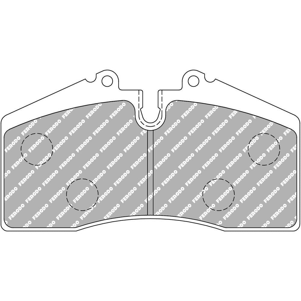 Ferodo DS3000 Brake Pads 131.9mm x 71mm FCP560R