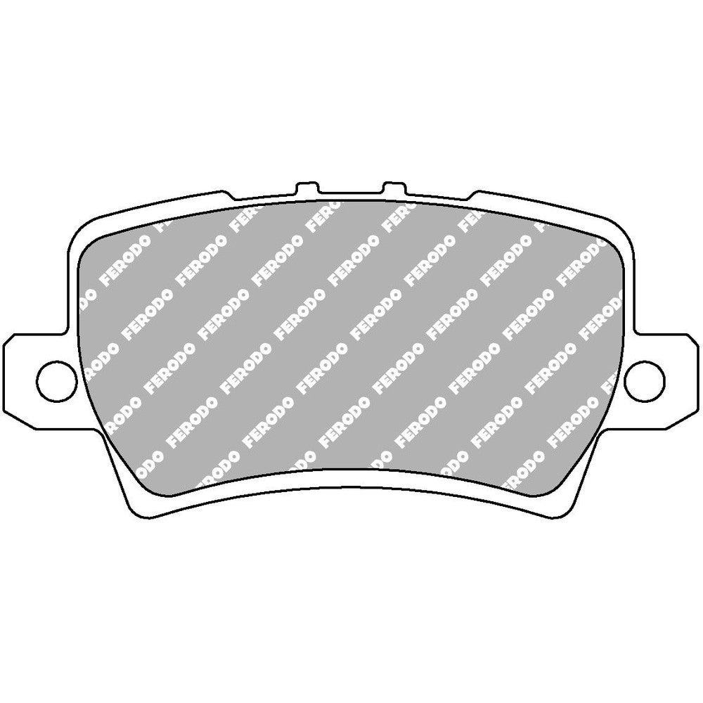 Ferodo DS Performance Brake Pads 95.8mm x 46.3mm FDS1862 - Rear