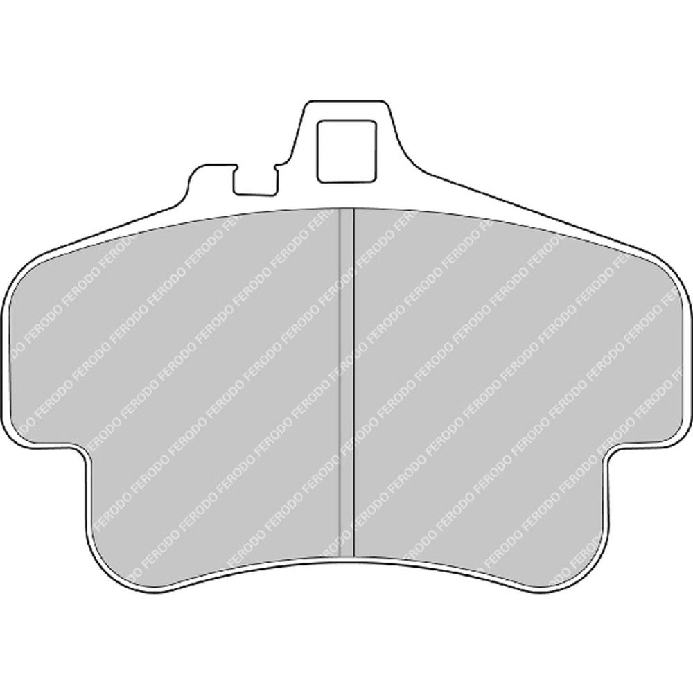 Ferodo DS3000 Brake Pads 121mm x 85mm FRP3051R