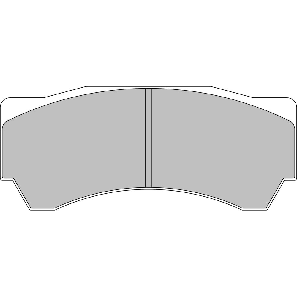 Ferodo DS1.11 Brake Pads 152mm x 63mm FRP3081W - Front