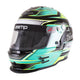 Zamp RZ 42 Youth Helmet SNELL CMR2016 - Green / Silver