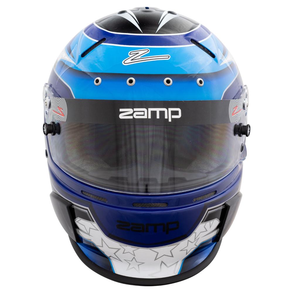 Zamp RZ 70E Switch Helmet FIA 8859-2015/Snell SA-2020 - Blue / Light Blue