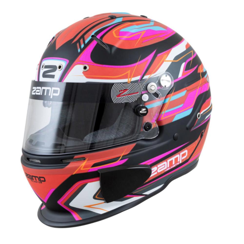 Zamp RZ 70E Switch Helmet FIA 8859-2015/Snell SA-2020 - Red / Black / Blue