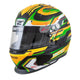 Zamp RZ 70E Switch Helmet FIA 8859-2015/Snell SA-2020 - Green / Black / Yellow
