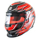 Zamp RZ 67D Helmet Snell SA2025 Carbon Red