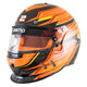 Zamp RZ 67D Helmet Snell SA2025 Carbon Orange / Yellow