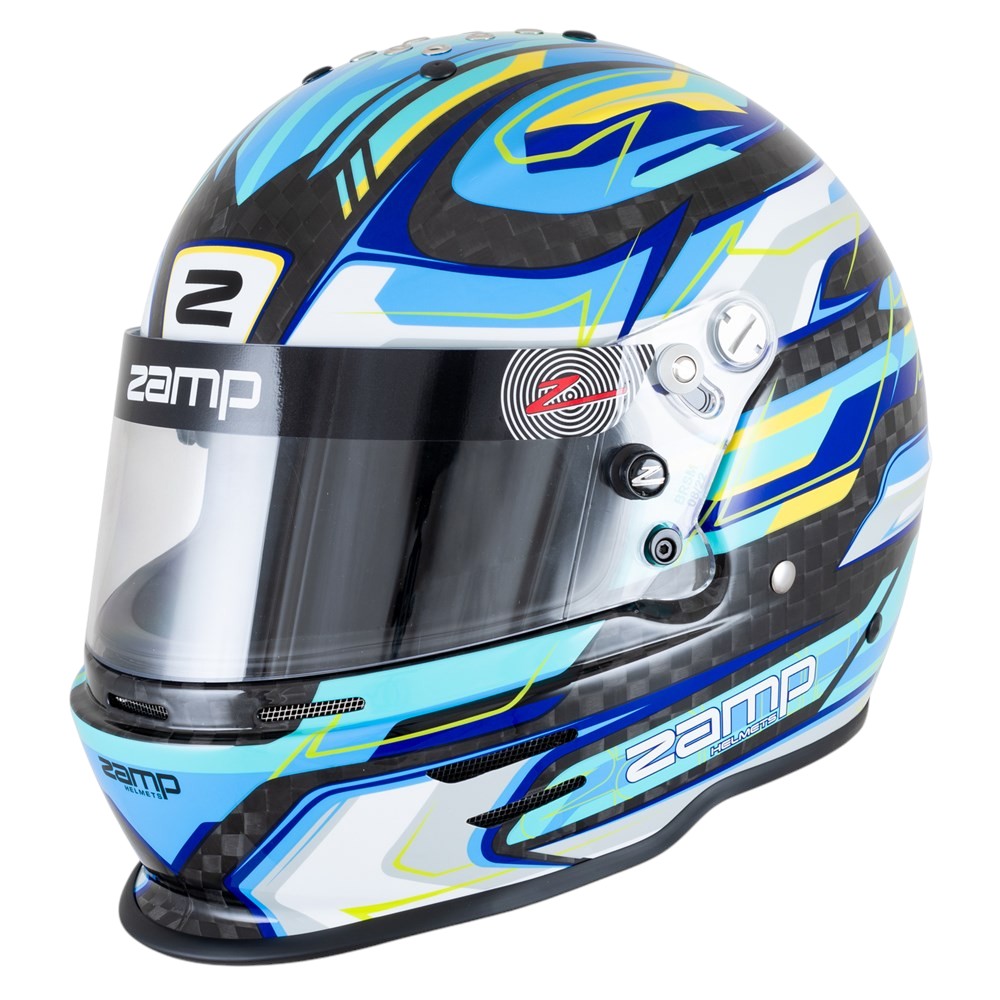 Zamp RZ 48 Youth Helmet CMR2016 Carbon Blue