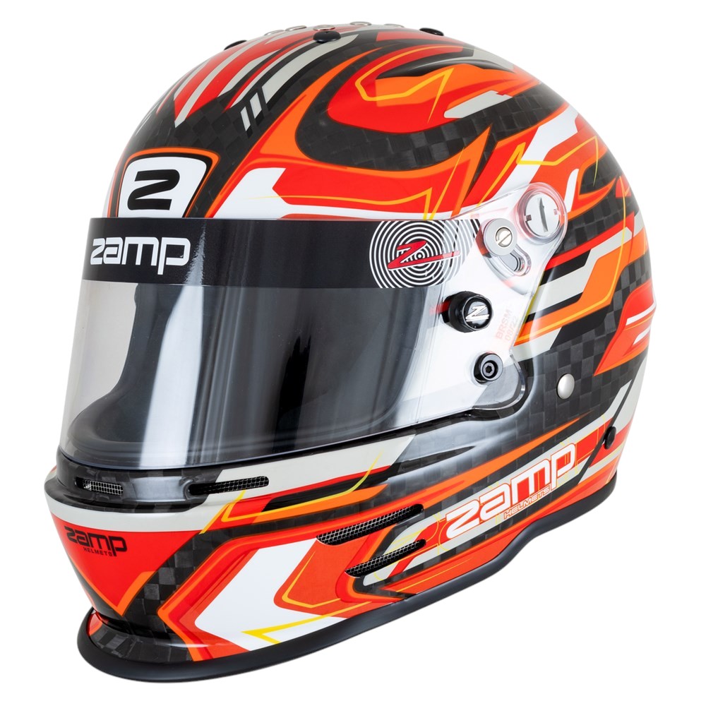 Zamp RZ 48 Youth Helmet CMR2016 Carbon Red
