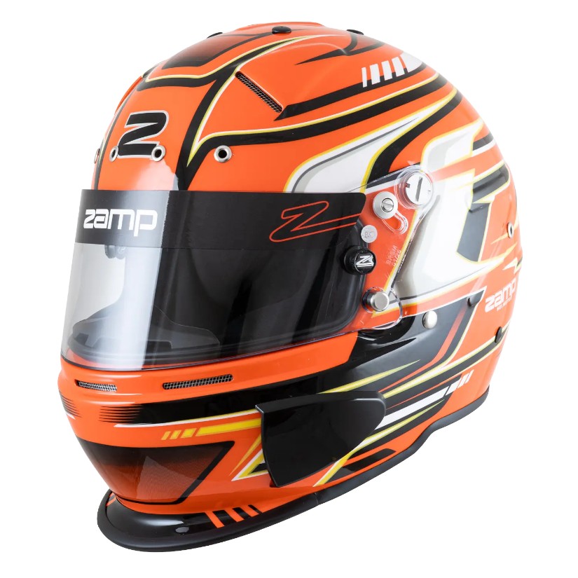 Zamp RZ 70F Helmet FIA8859-2024 Snell SA2025 Orange