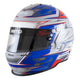 Zamp RZ 61F Helmet FIA8859-2024 Red/Blue Graph