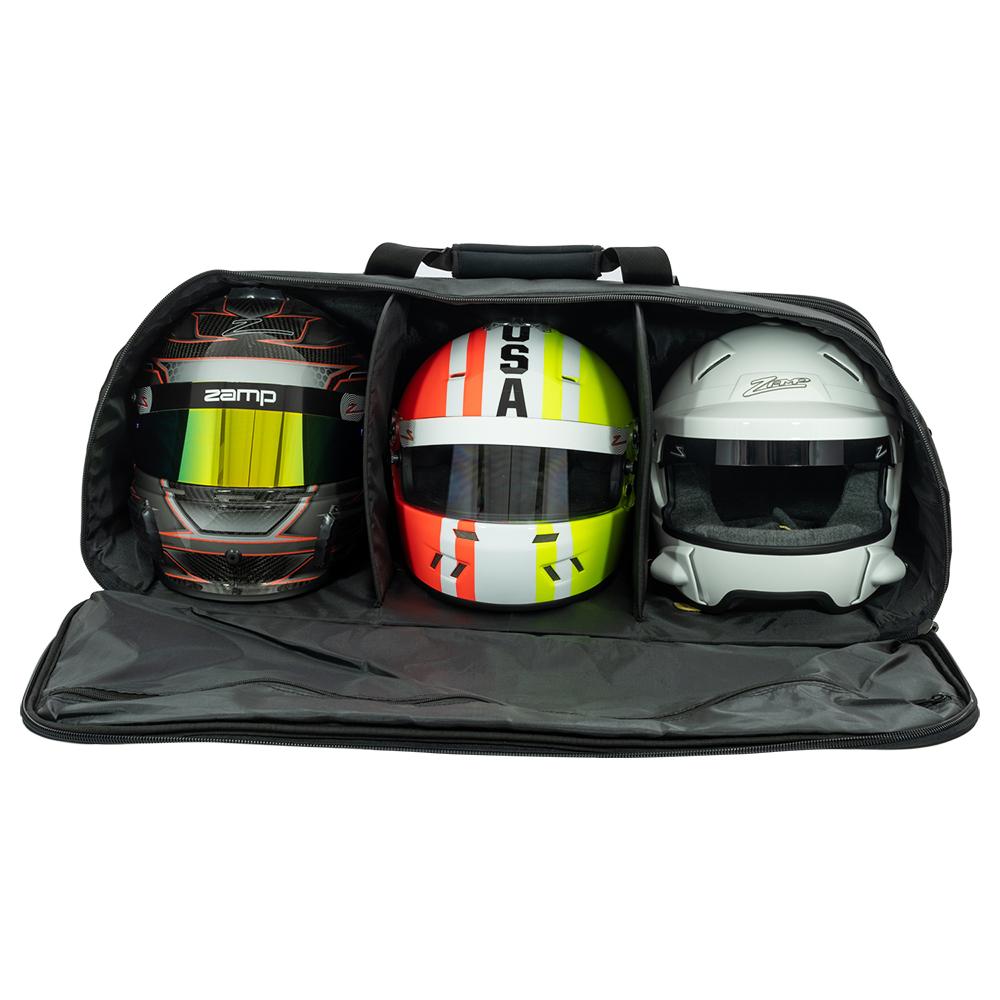 Zamp Large 3 Helmet Bag - Black & Grey