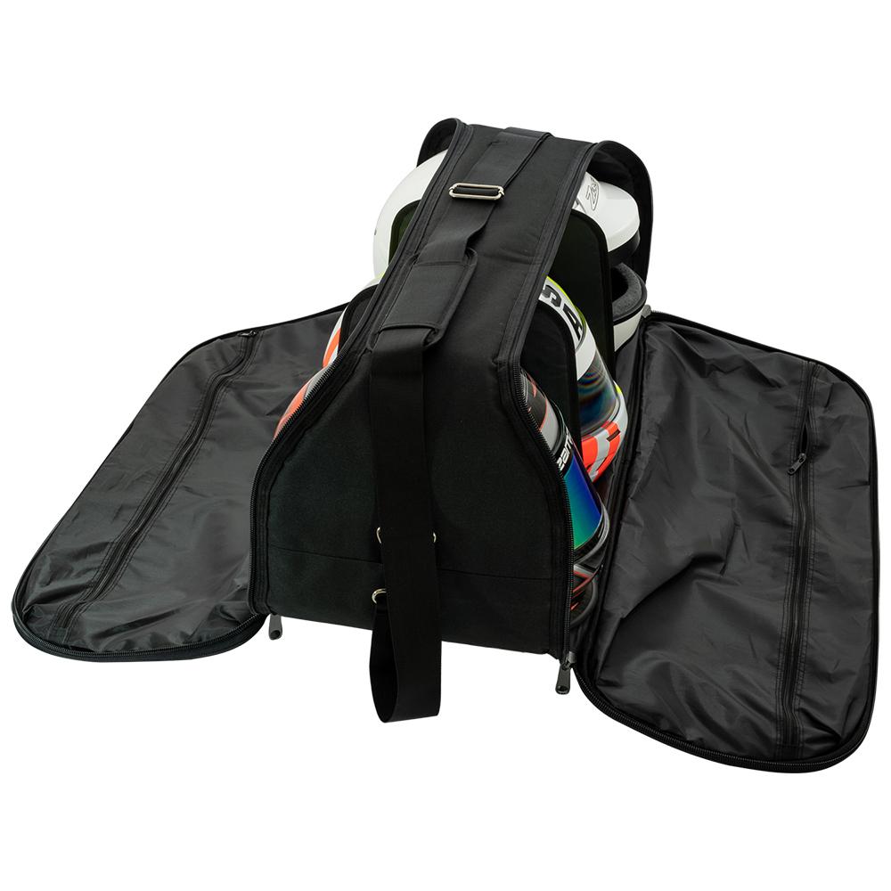 Zamp Large 3 Helmet Bag - Black & Grey