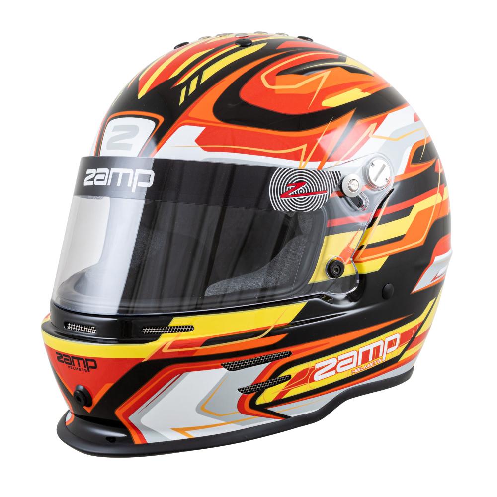 Zamp RZ 42 Youth Helmet SNELL CMR2016 - Black / Red