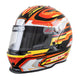 Zamp RZ 42 Youth Helmet SNELL CMR2016 - Black / Red