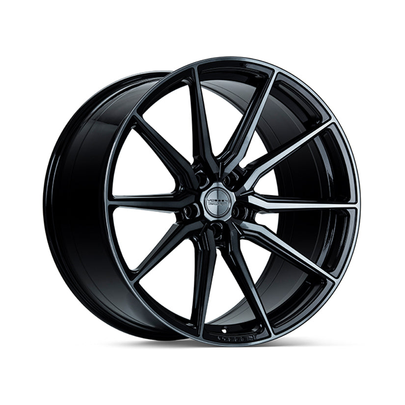 Vossen HF-3 Alloy Wheel 20x9 ET25 5x112 Tinted Gloss Black 66.56mm CB