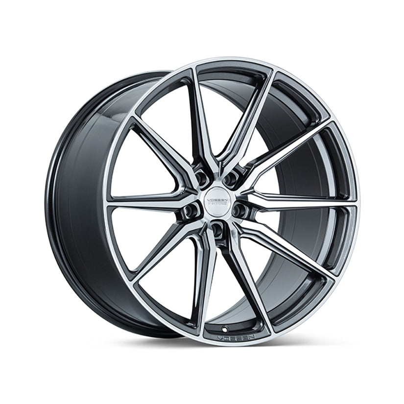 Vossen HF-3 Alloy Wheel 19x8.5 ET30 5x120 Gloss Graphite Polished 72.56mm CB