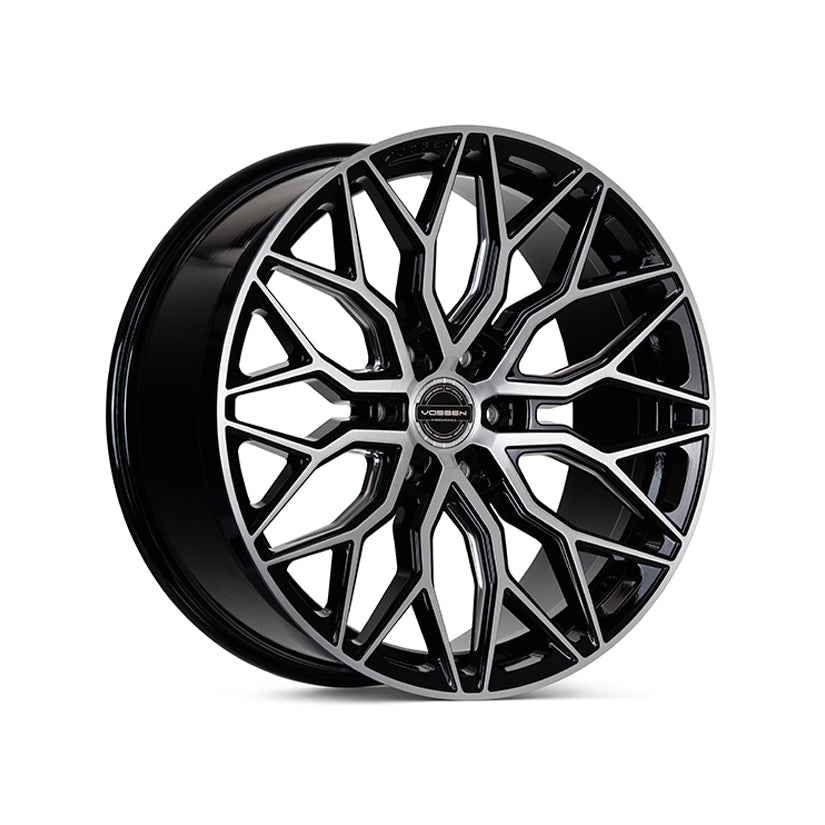 Vossen HF6-3 Alloy Wheel 20x9.5 ET15 6x139.7 Brushed Gloss Black 106.1mm CB