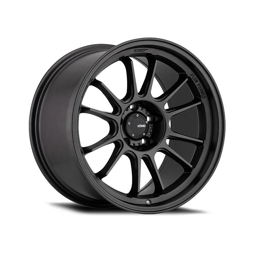 Konig Hypergram Alloy Wheel 18x9.5 ET35 5x120 Matte Black 72.6mm CB