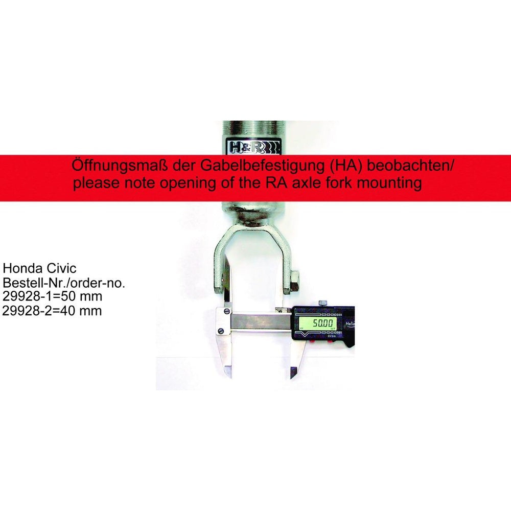 H&R Single Shock Absorber - Sport Shock - 2455452-3/1