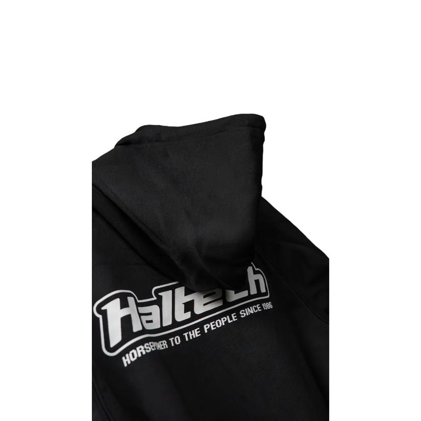 Haltech Classic Hoodie Black and White