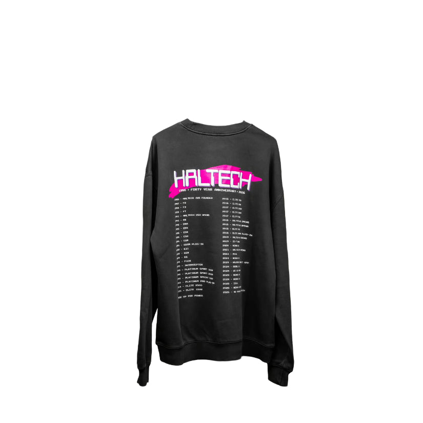 Haltech 40th Anniversary Crew Neck