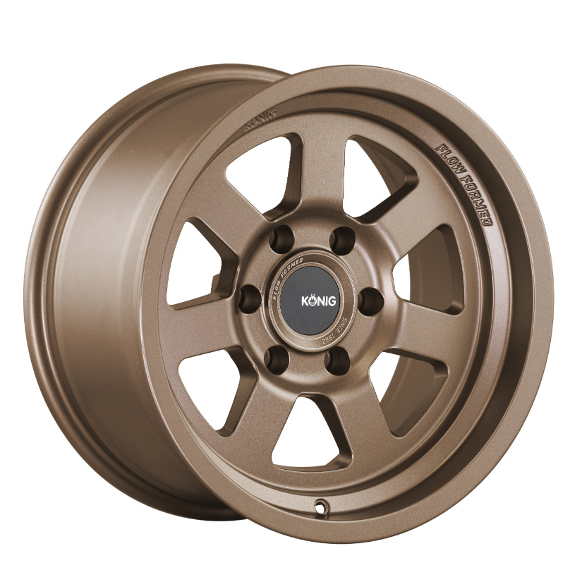 Konig HT2 Alloy Wheel 17x9 ET-12 5x127 Satin Bronze 71.5mm CB