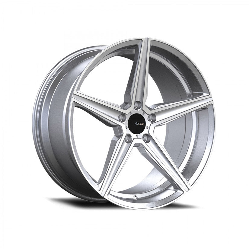 Advanti Racing Hybris Alloy Wheel 18x8 ET35 5x115 Machined Face Silver 73.1mm CB