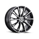 Konig Impression Alloy Wheel 18x8 ET45 5x112 Gloss Black With Machined Face 66.56mm CB