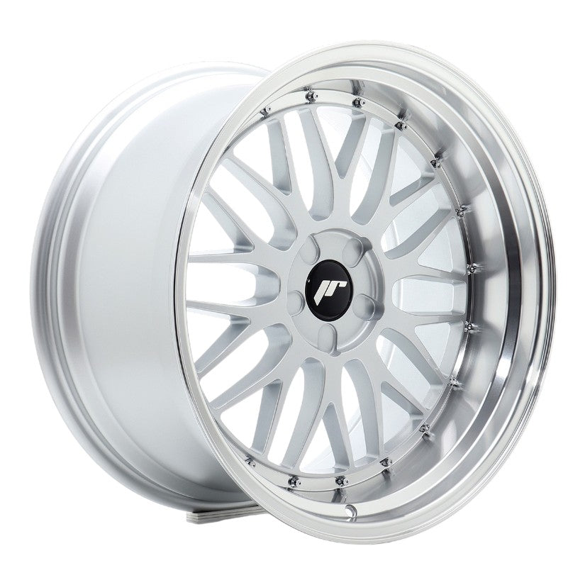 Japan Racing Alloy Wheel 17x8 ET30 5x114.3 Hyper Silver Machined Lip 67.1mm CB