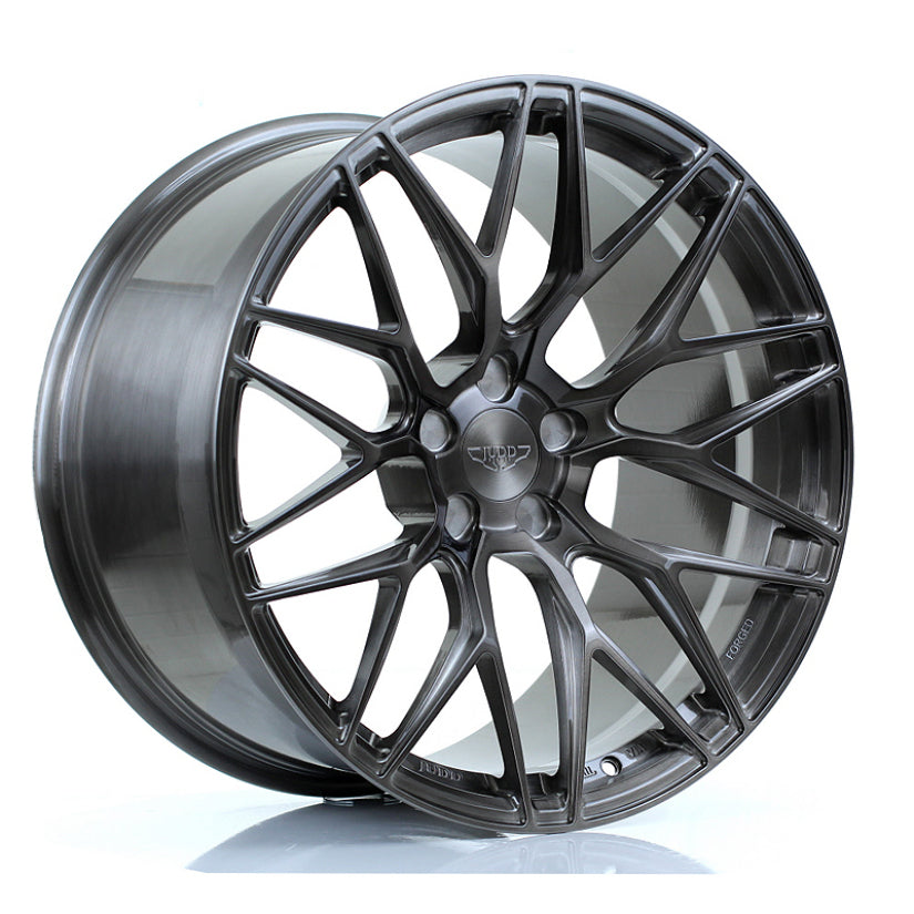 JUDD Model One Forged Alloy Wheel 20x11 ET20 TO 45 5x114 Hand Brushed Titanium 72.6mm CB