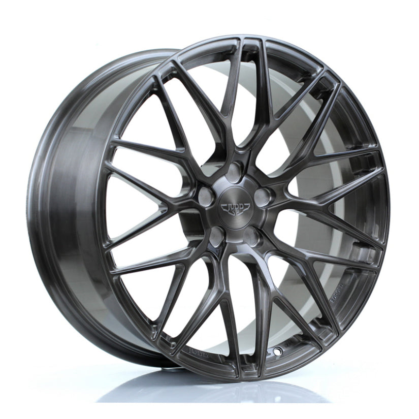 JUDD Model One Forged Alloy Wheel 20x9 ET20 TO 45 5x108 Hand Brushed Titanium 72.6mm CB