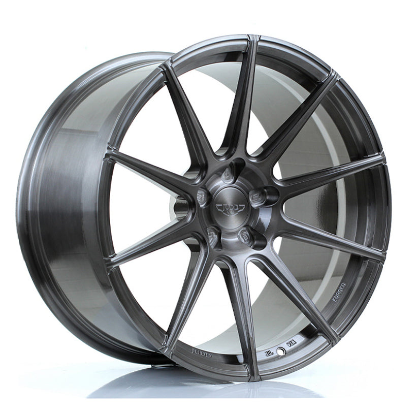 JUDD T311R Forged Alloy Wheel 20x11 ET20 TO 45 5x120 Hand Brushed Titanium 72.6mm CB