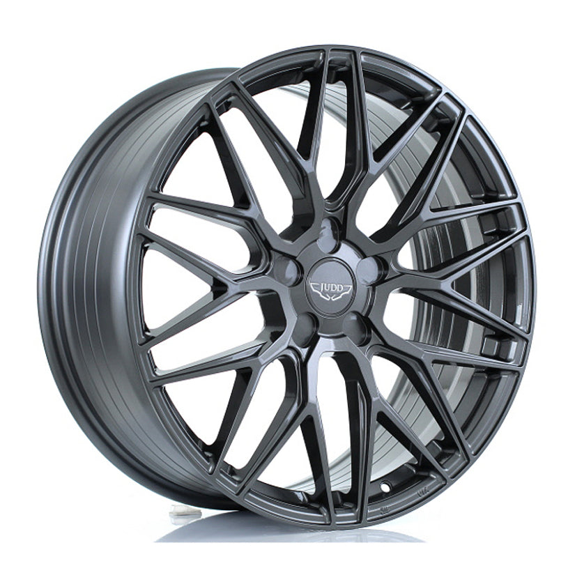 JUDD Model One Alloy Wheel 20x8.5 ET25 TO 45 5x112 Gloss Gunmetal 72.6mm CB